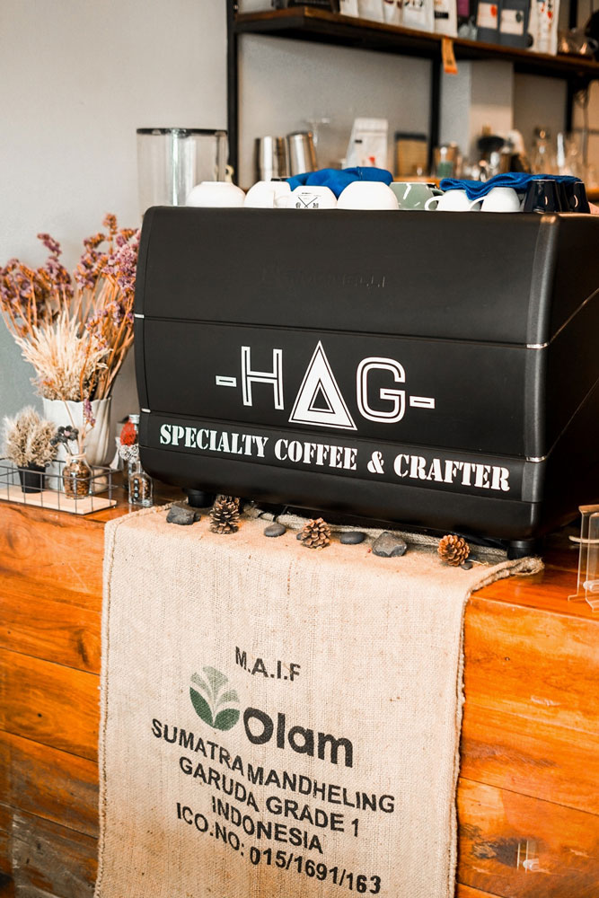 HAG Specialty Coffee & Crafter ณ อุบลราชธานี