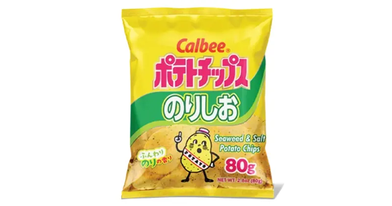 อาหารว่างญี่ปุ่น (ขนมญี่ปุ่น) Seaweed Salt Chips