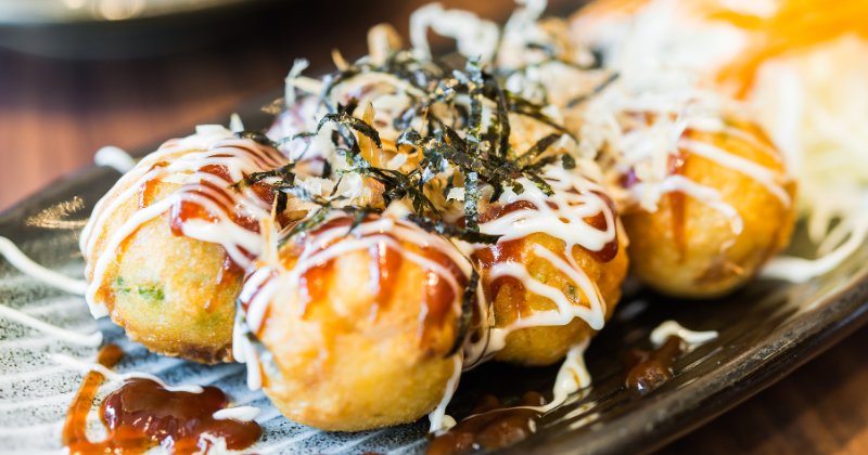 อาหารญี่ปุ่น ทาโกะยากิ (Takoyaki)