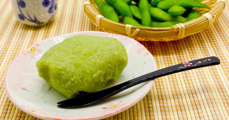 ขนมญี่ปุ่นพิเศษเฉพาะภูมิภาค: ซุนดะโมจิ (Zunda Mochi) (เซ็นได)