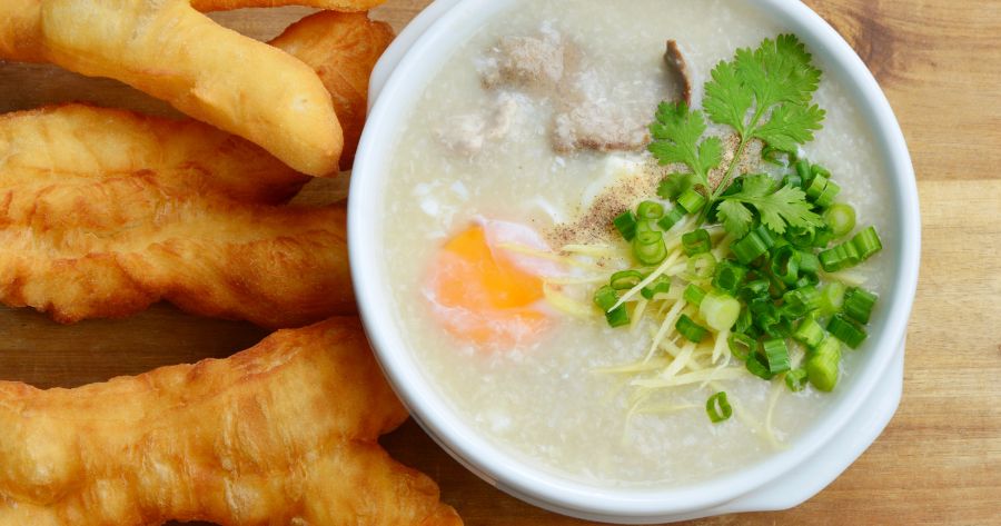 อาหารจีนอร่อย เมนู Congee (โจ๊ก)