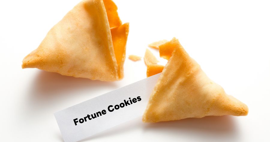 อาหารจีนอร่อย เมนู Fortune Cookies (คุกกี้เสี่ยงทาย)