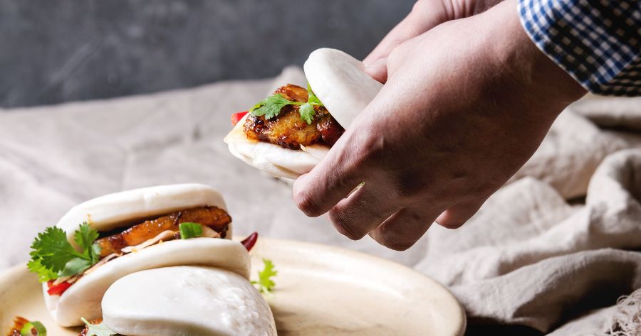 อาหารจีนอร่อย เมนู Gua Bao (เปาบัน)