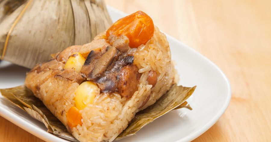 อาหารจีนอร่อย เมนู Zongzi (บ๊ะจ่าง)