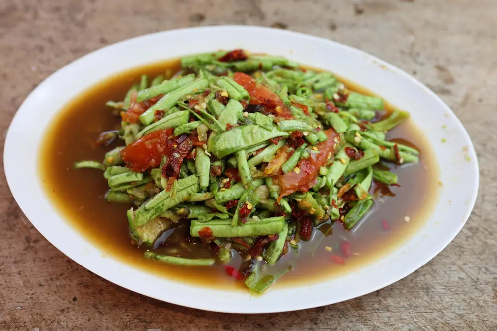 ส้มตำถั่ว #6 ส้มตำถั่ว