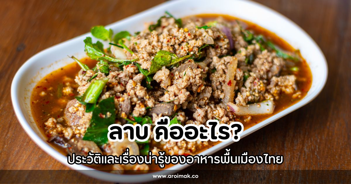 ลาบคืออะไร ประวัติและเรื่องน่ารู้ของอาหารพื้นเมืองไทย