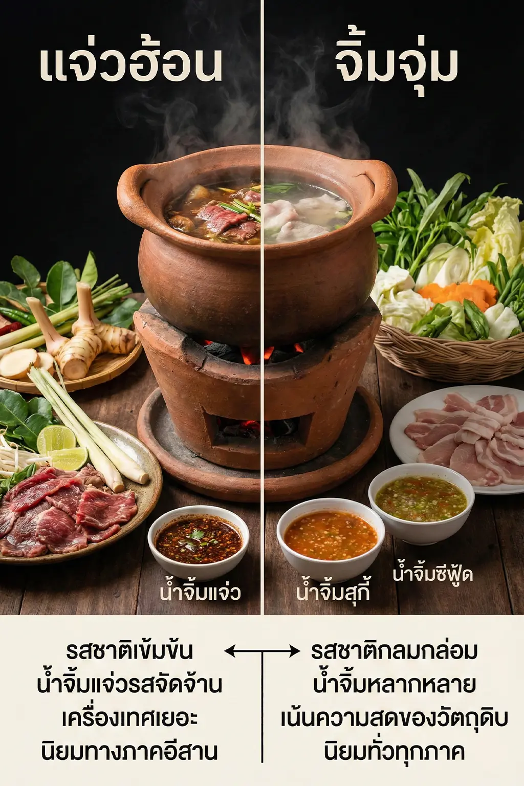 แจ่วฮ้อน VS จิ้มจุ่ม #2 แจ่วฮ้อน VS จิ้มจุ่ม