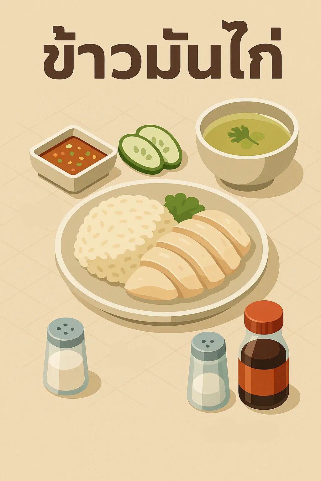 ข้าวมันไก่ คืออะไร #2 ข้าวมันไก่ คืออะไร