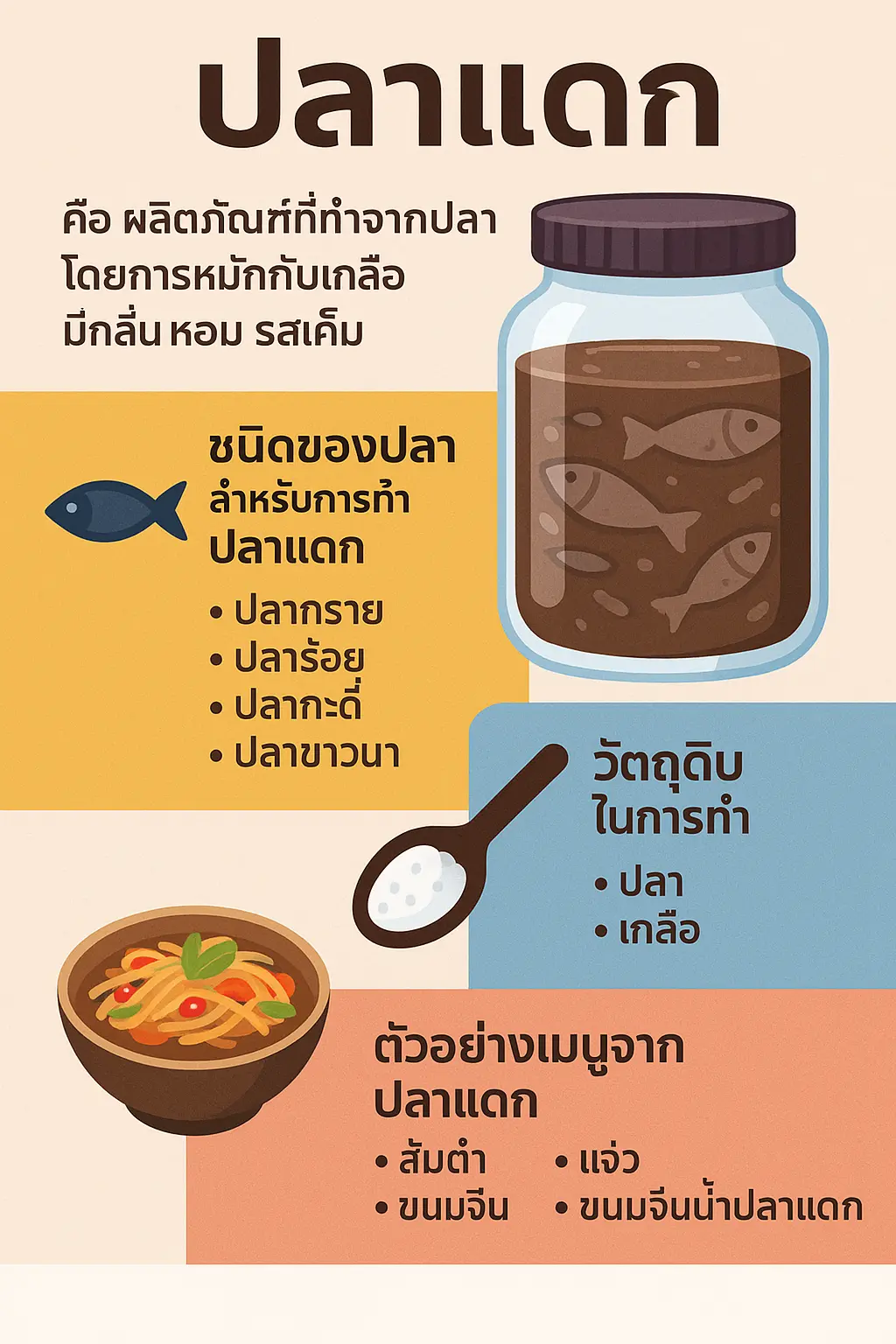 ปลาร้า คืออะไร? ทำความรู้จักกับวัตถุดิบอีสานสุดคลาสสิก