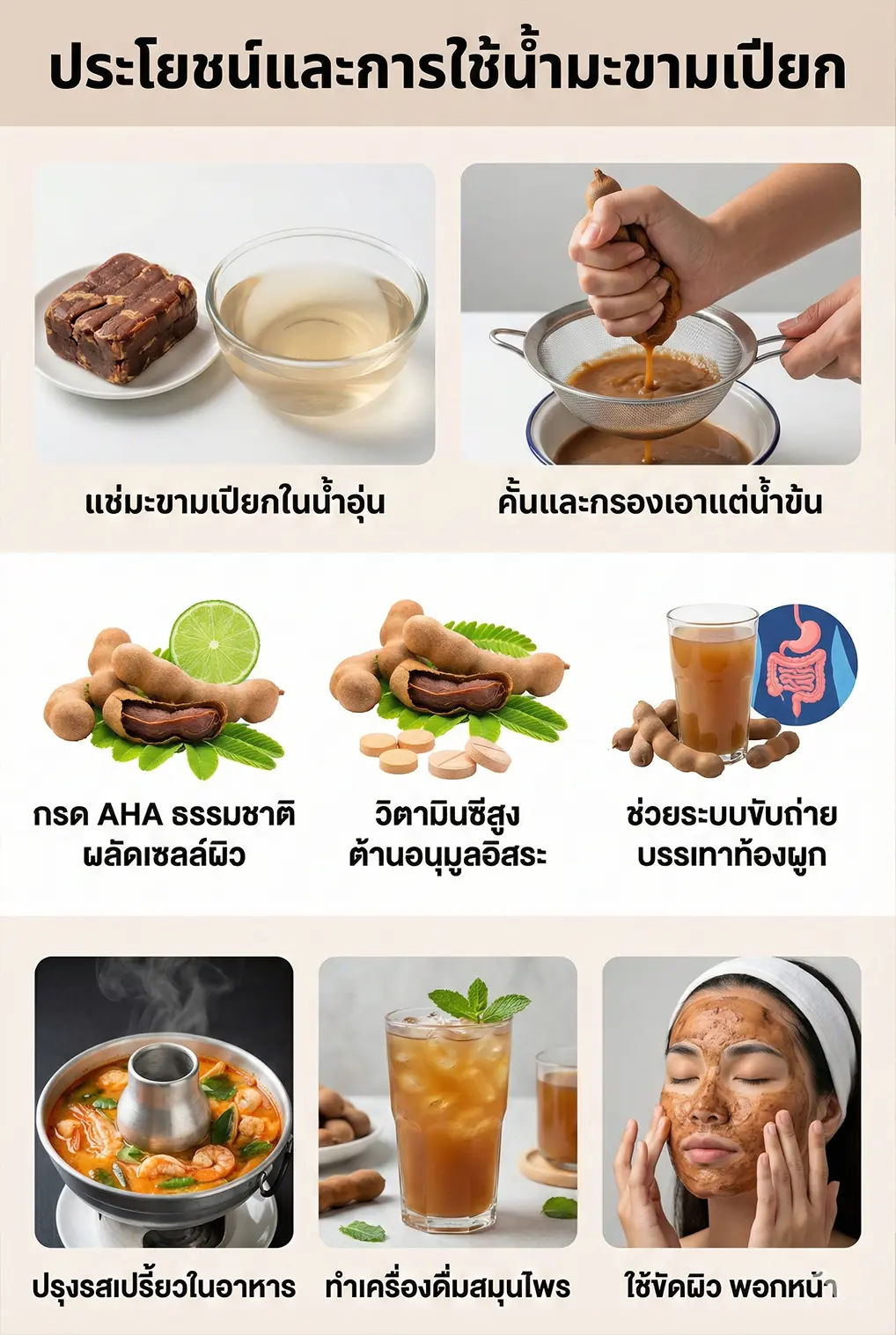 ประโยชน์ของน้ำมะขามเปียกต่อสุขภาพ #3 ประโยชน์ของน้ำมะขามเปียกต่อสุขภาพ