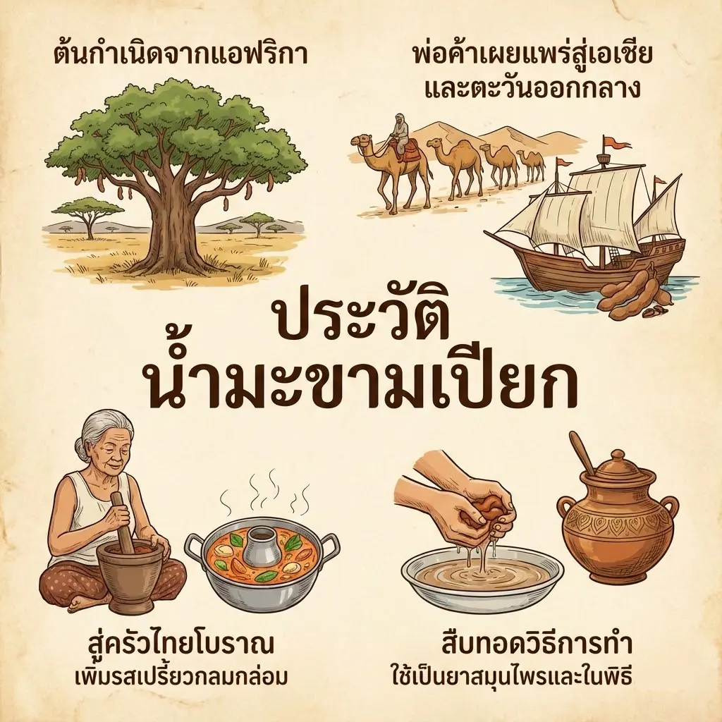 ประวัติและที่มาของมะขามเปียก #2 ประวัติและที่มาของมะขามเปียก