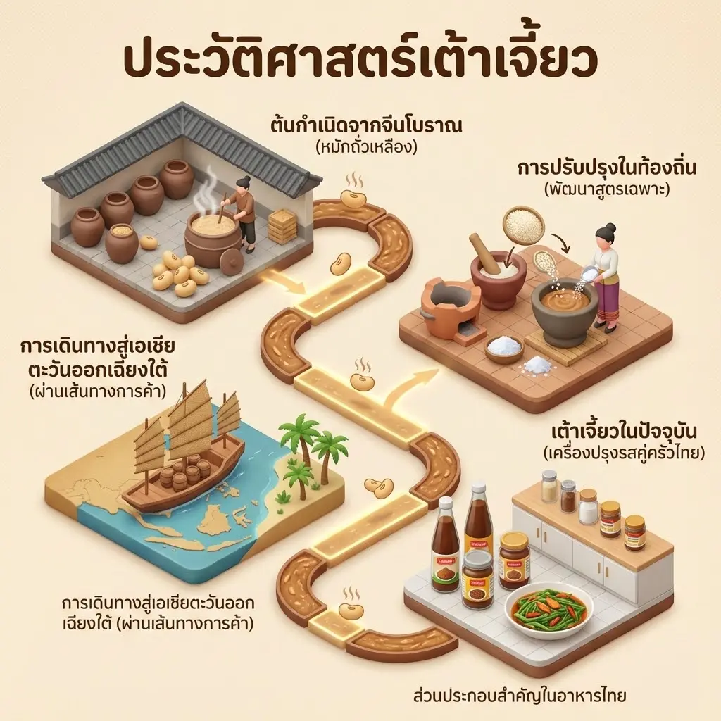 ประวัติและที่มาของเต้าเจี้ยว #3 ประวัติและที่มาของเต้าเจี้ยว