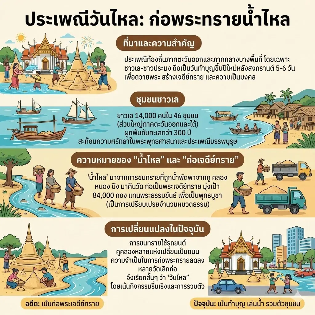 วันไหล คืออะไร และมีความหมายอย่างไร