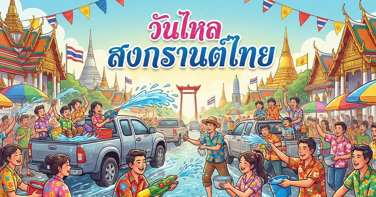 วันไหล คือ ประวัติประเพณีไทยอันเก่าแก่หลังเทศกาลสงกรานต์