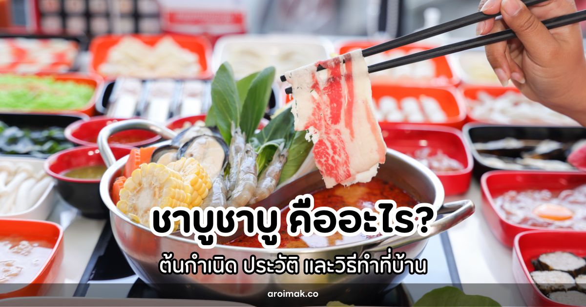 ชาบูชาบู (Shabu-shabu) คืออะไร? ต้นกำเนิด ประวัติ และวิธีทำที่บ้าน