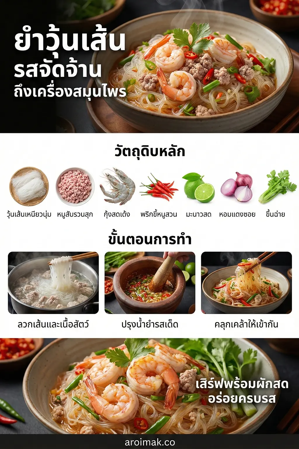 ยำวุ้นเส้น คืออะไร?