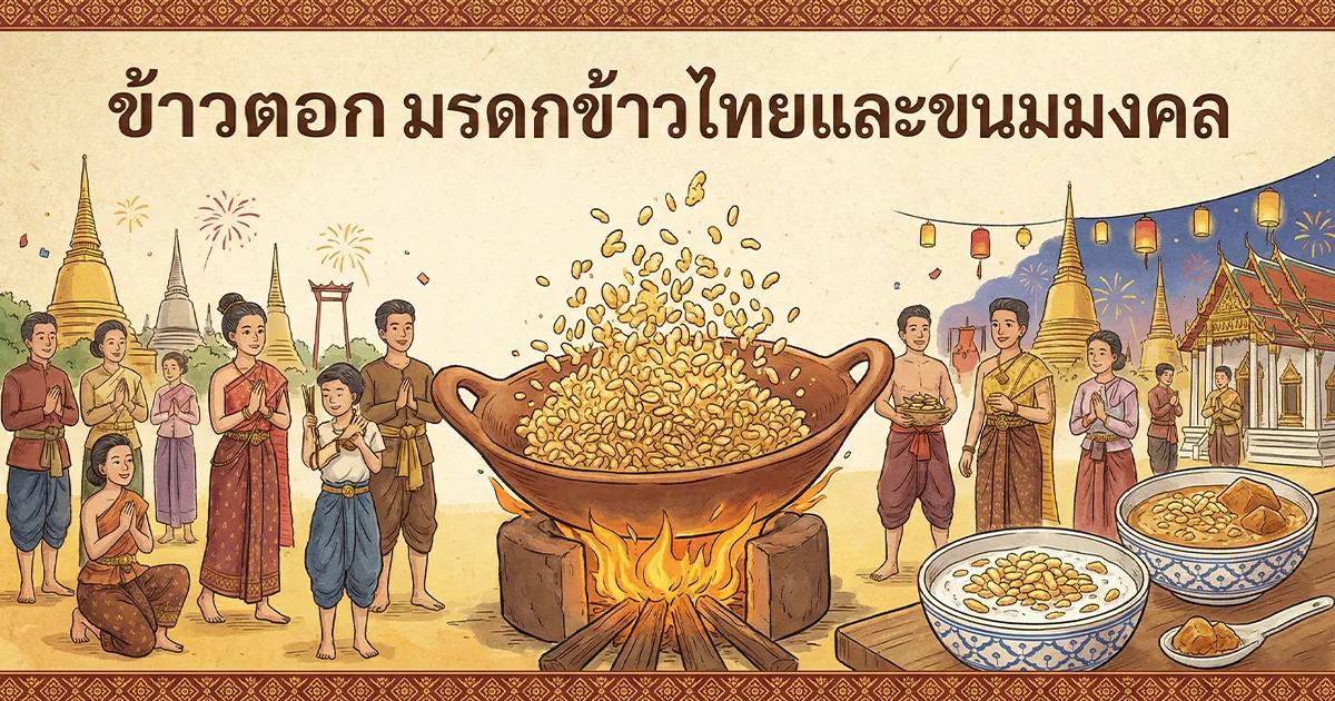 ข้าวตอก คืออะไร ประวัติ และวิธีทำ เจาะลึกทุกเรื่องราว