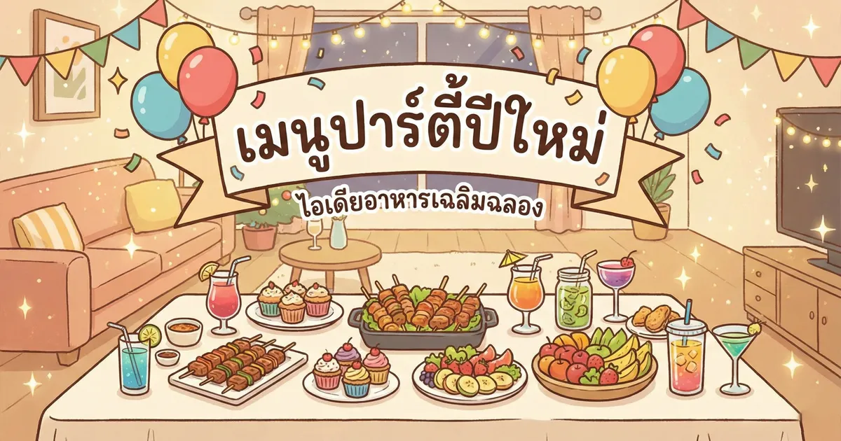 20 เมนูปาร์ตี้ปีใหม่ อาหารงานเลี้ยงทำง่าย อร่อยครบรส