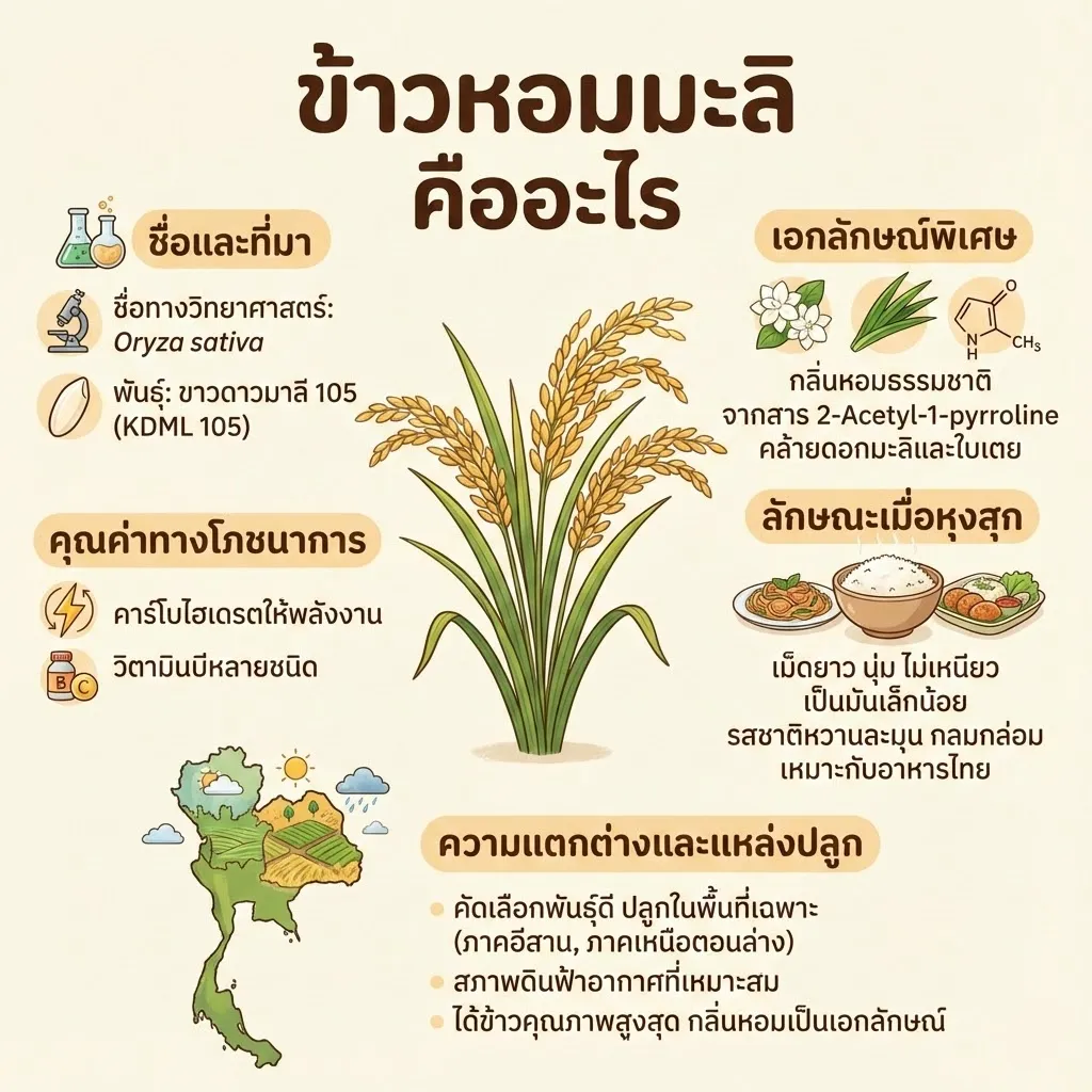 ข้าวหอมมะลิ คืออะไร #2 ข้าวหอมมะลิ คืออะไร