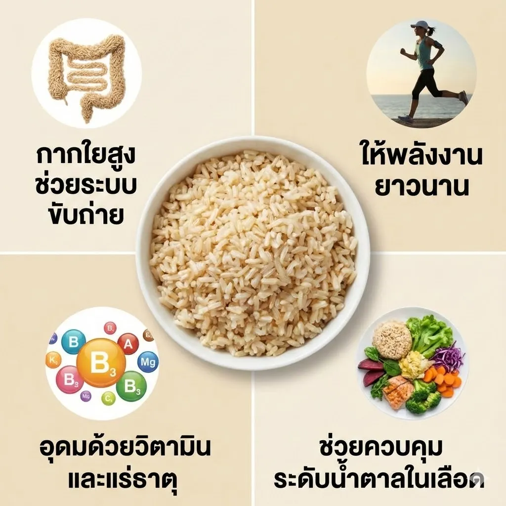 ประโยชน์ของข้าวกล้องต่อสุขภาพ #3 ประโยชน์ของข้าวกล้องต่อสุขภาพ