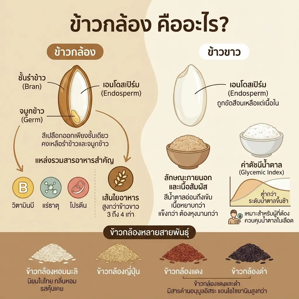ข้าวกล้อง คืออะไร? #2 ข้าวกล้อง คืออะไร?