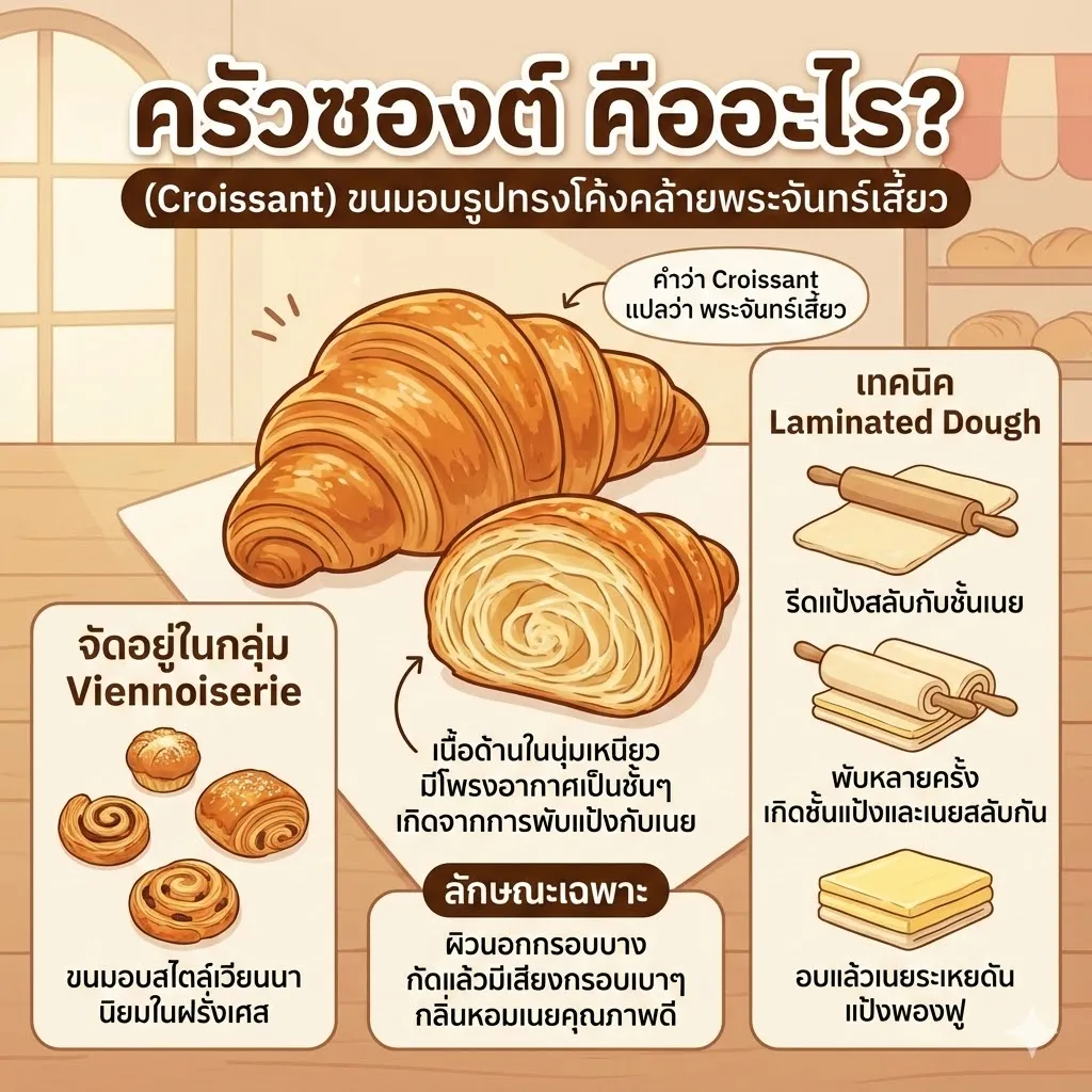 ครัวซองต์ คืออะไร?