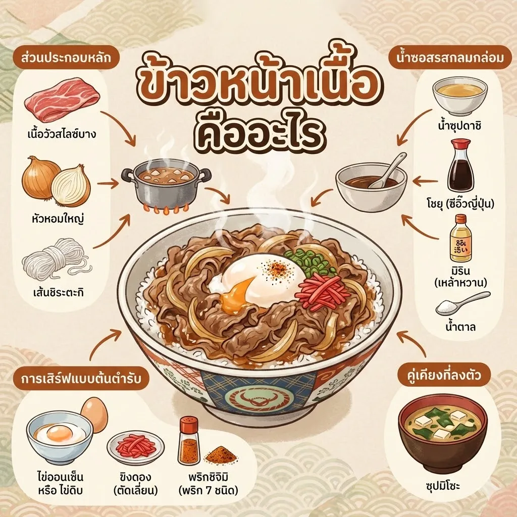 ข้าวหน้าเนื้อ คืออะไร