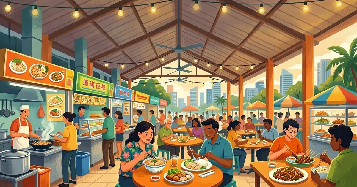 Hawker Center คืออะไร? ประวัติและเสน่ห์ของศูนย์อาหารริมทางแห่งเอเชีย