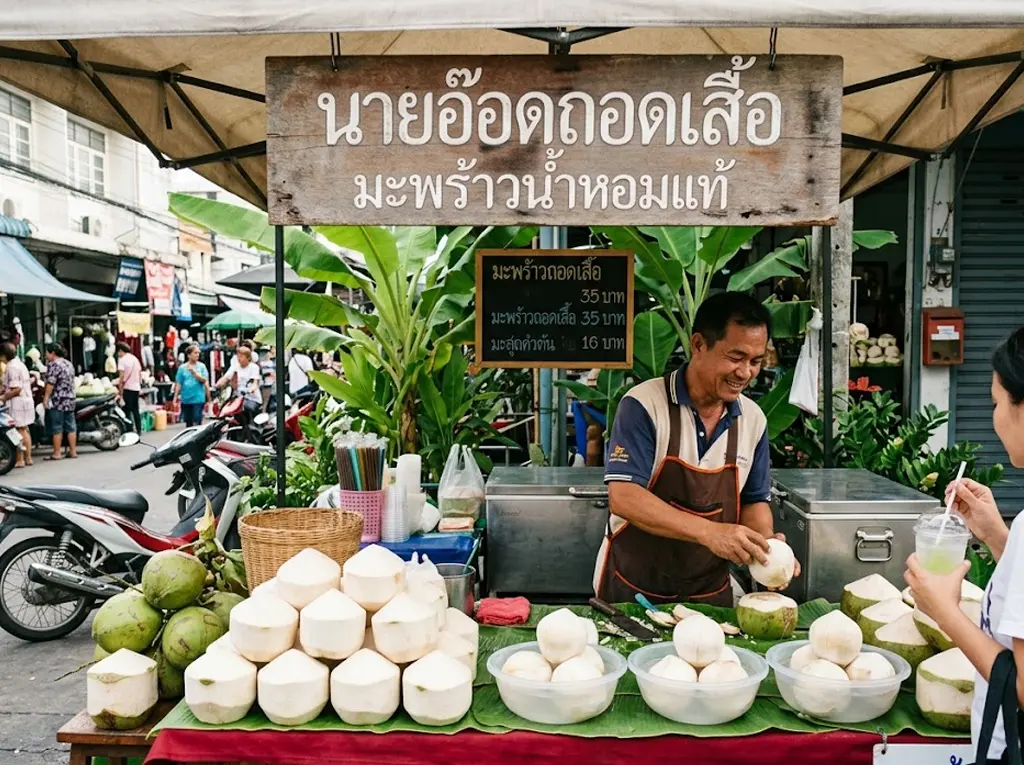 ที่มาของชื่อ มะพร้าวถอดเสื้อ