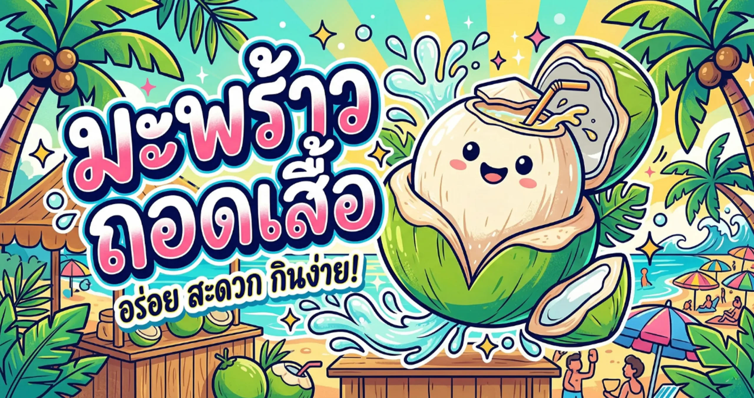 มะพร้าวถอดเสื้อ วิธีทำ ประโยชน์ต่อสุขภาพ และแหล่งซื้อ