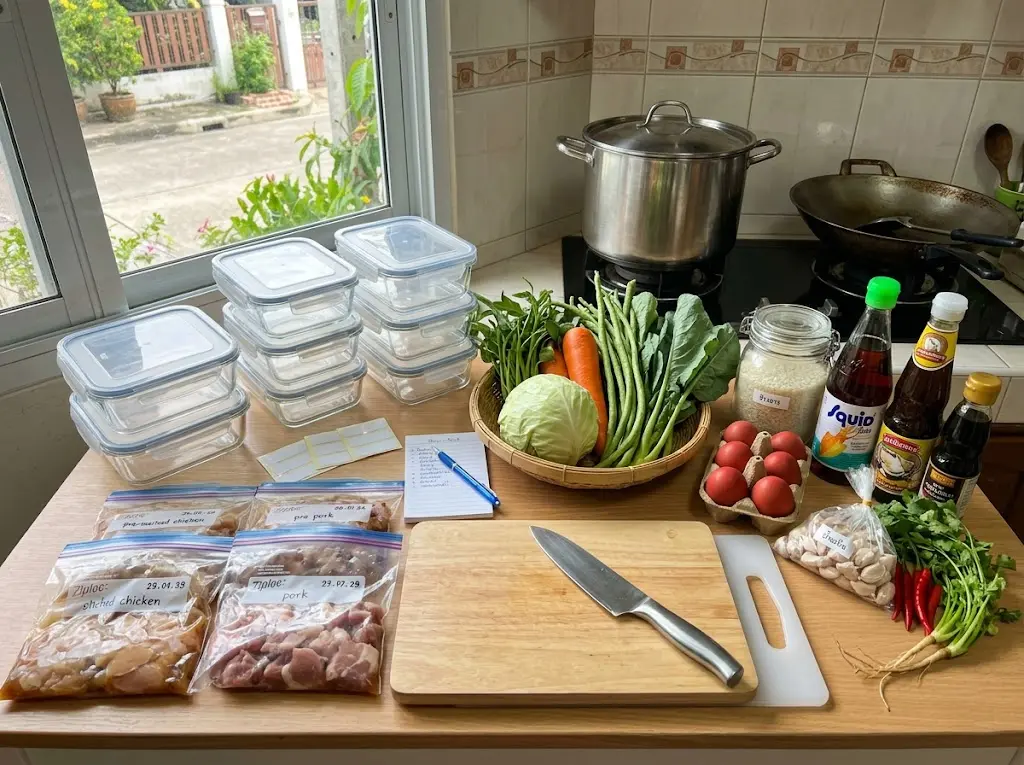 #4 เตรียมตัวก่อนเข้าครัว อุปกรณ์และวัตถุดิบพื้นฐาน