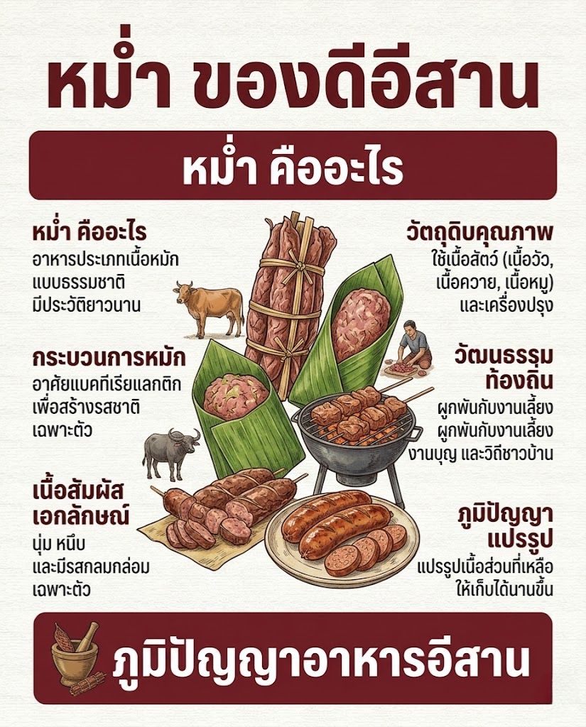 หม่ำ คืออะไร ทำไมถึงเป็นของดีอีสาน