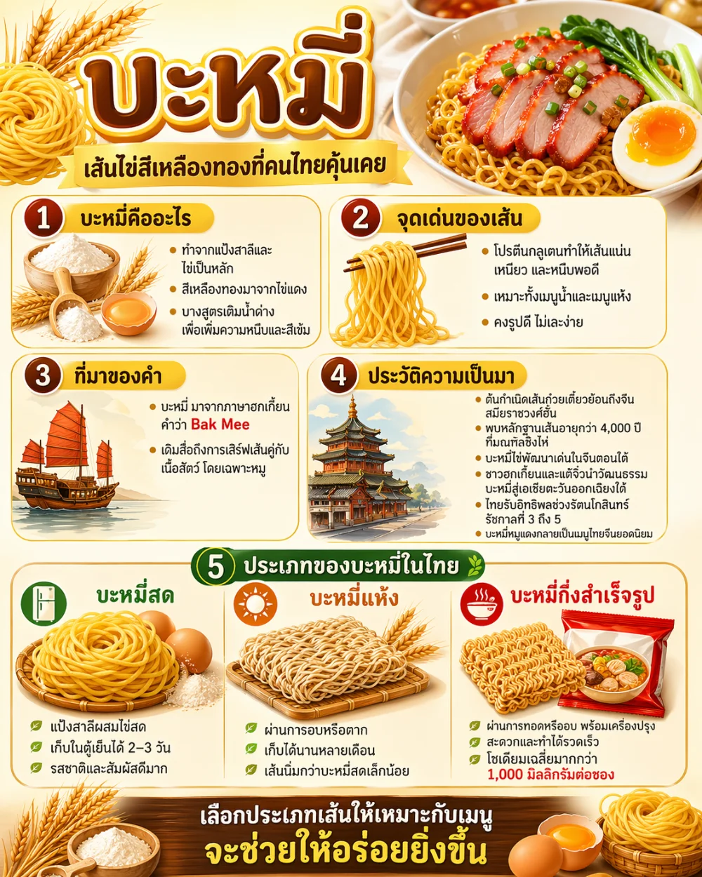 บะหมี่ หมายถึงอะไร