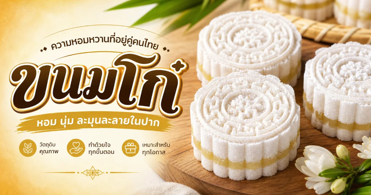 ขนมโก๋ คืออะไร ประวัติ ความหมายมงคล และวิธีทำแบบโบราณ