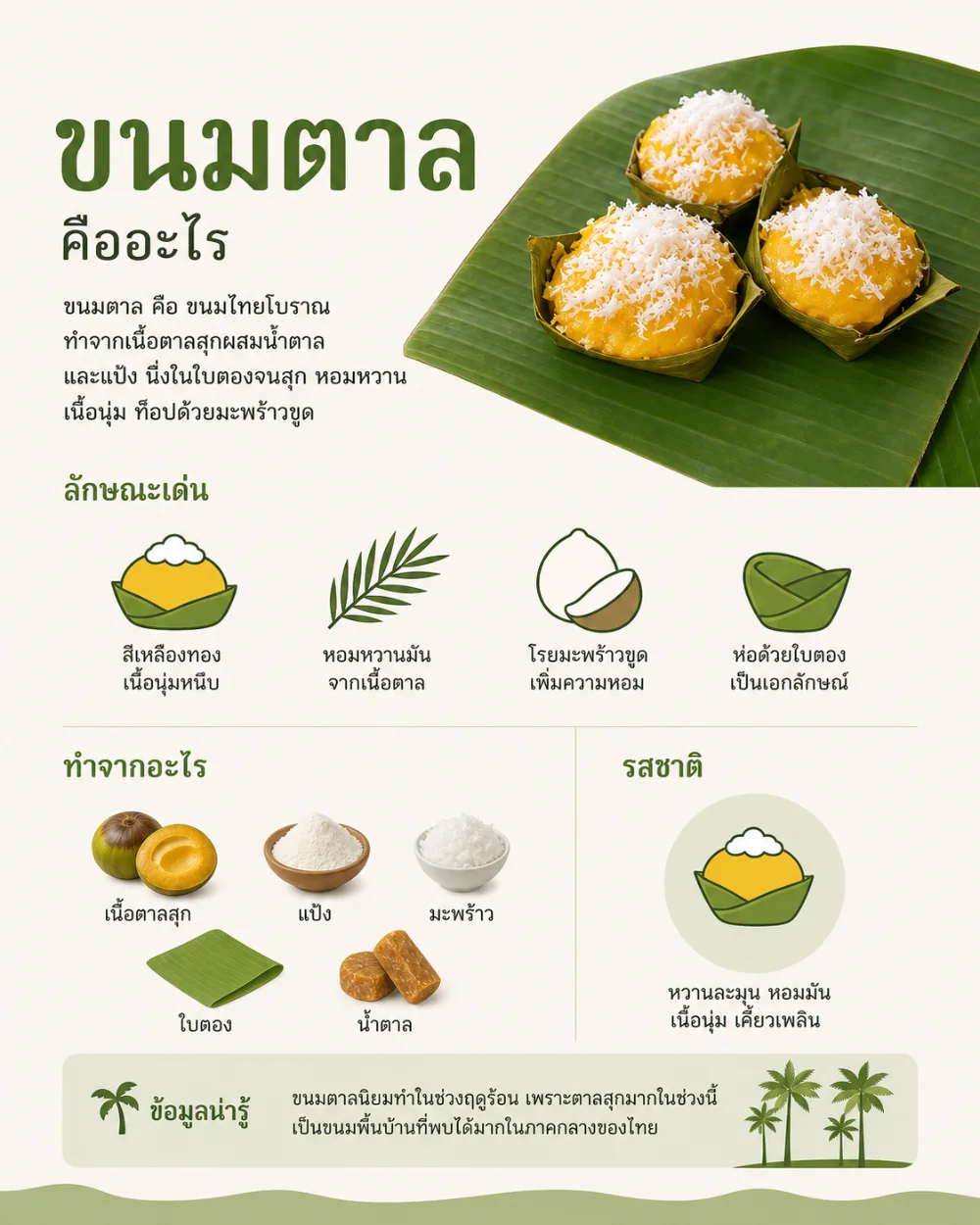 #2 ขนมตาล คืออะไร