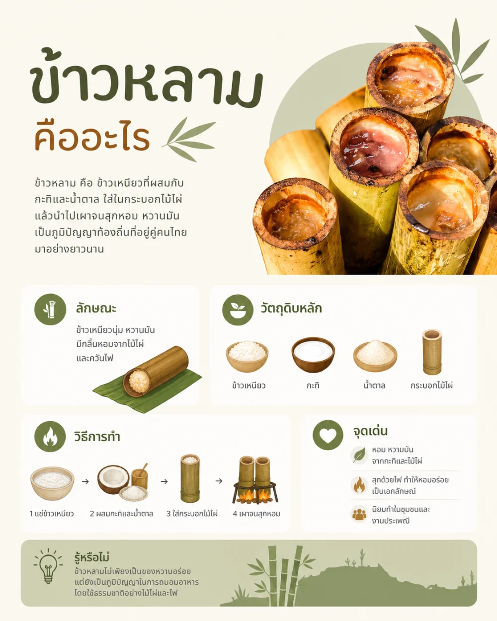 ข้าวหลาม คืออะไร