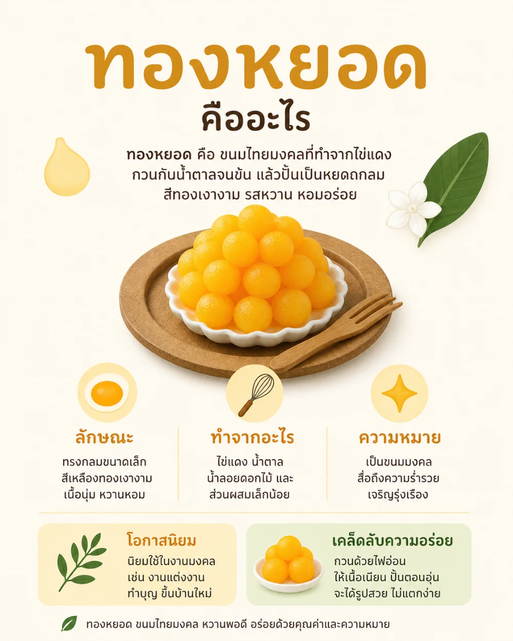 ทองหยอด คืออะไร