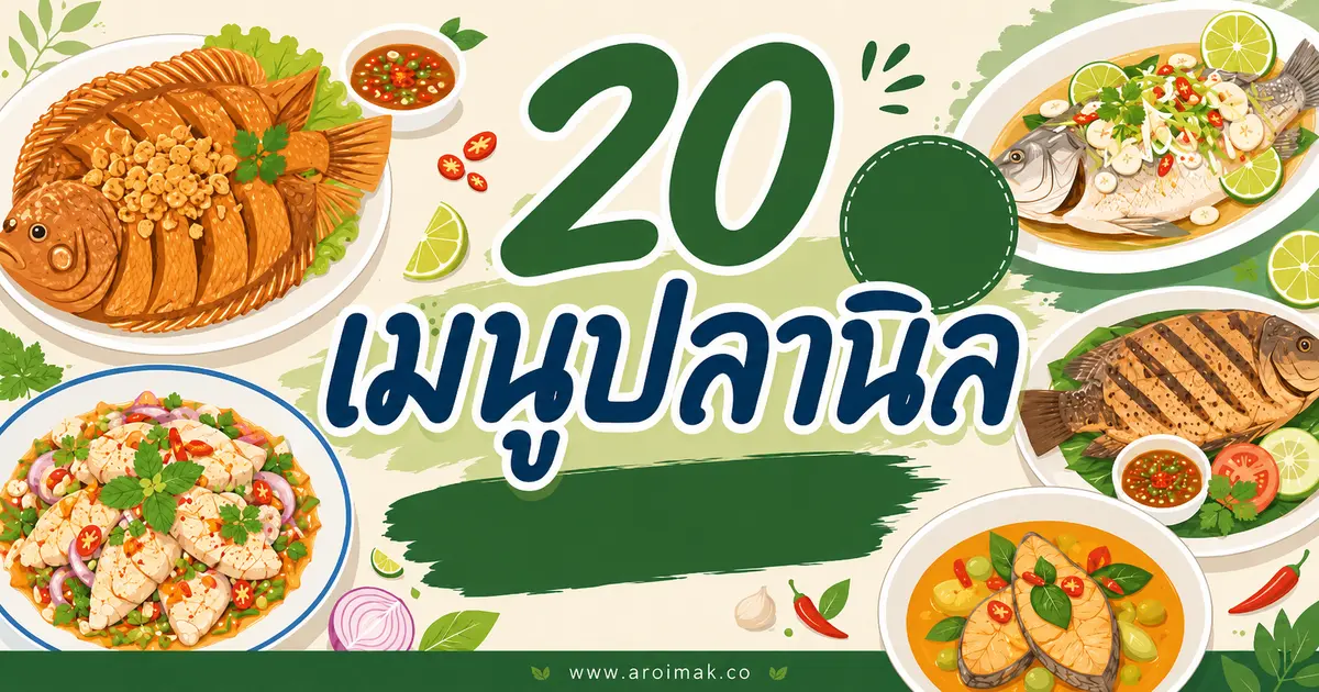 20 เมนูปลานิล ทำง่าย สดอร่อยได้หลายสไตล์